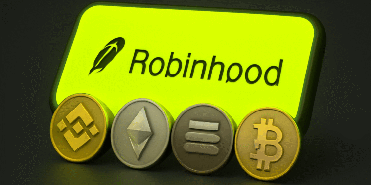 Robinhood, BNB,BTC,ETH,dan SOL