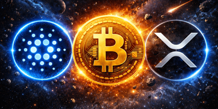 Bitcoin, Cardano, dan XRP