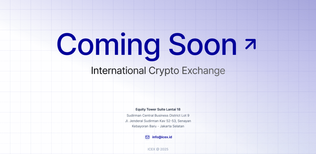 Tampilan di Situs ICEX