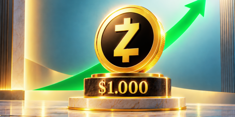 Zcash Tembus $1.000